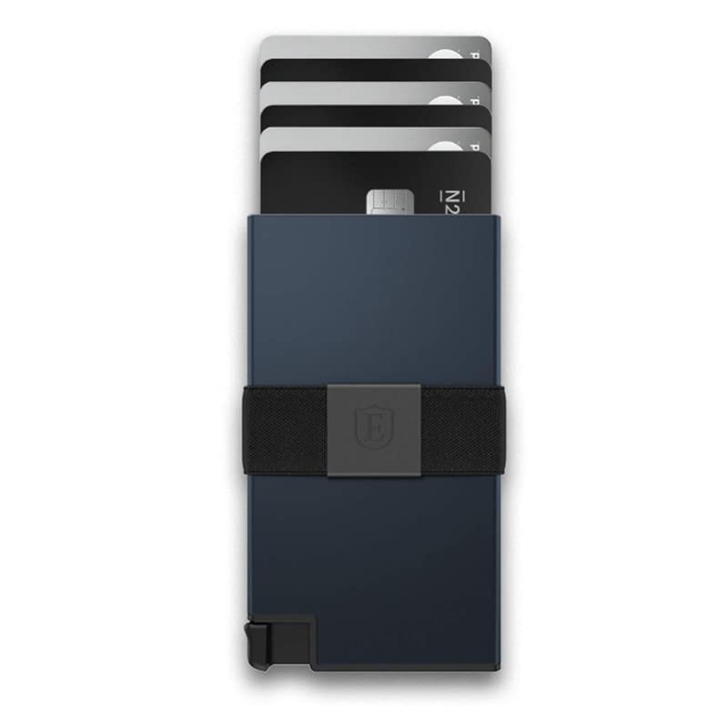 Ekster Aluminum Cardholder - 02-Inch Slim Minimalist Wallet - Expandable Backplate, Rfid Blocking Layer, Durable Space-Grade 606