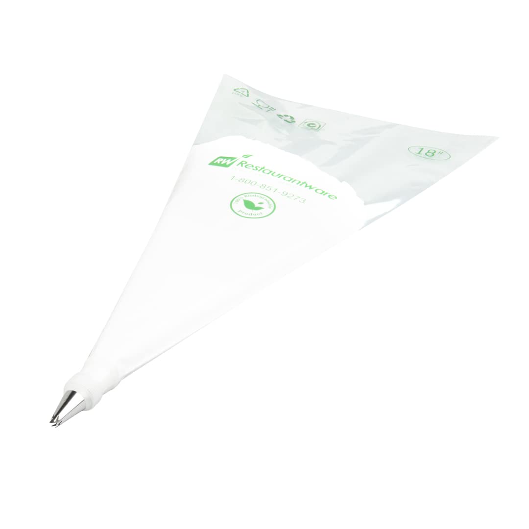 Restaurantware Pastry Tek Cake Tip 1 Specialty Piping Tip - #96 Dent-Resistant Stainless Steel Icing Decorating Tip Dishwasher-S