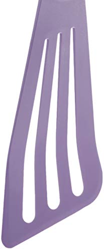 Mercer Culinary Hell'S Tools Hi-Heat Slotted Spatula, 12 Inch X 3.5 Inch, Purple