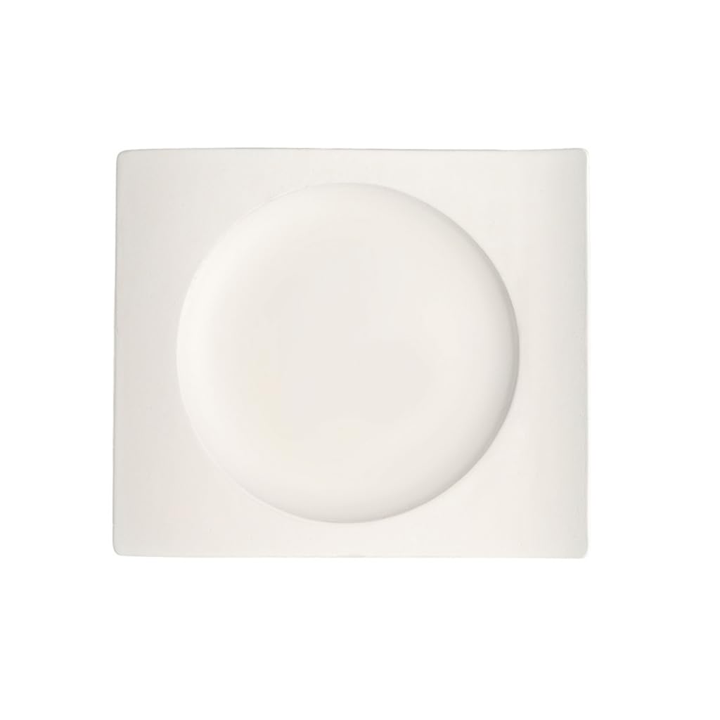 Villeroy & Boch - 1025252649 Villeroy & Boch New Wave Salad Plate, 9.5 X 8.5 In, White