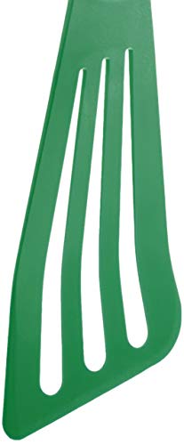 Mercer Culinary Hell'S Tools Hi-Heat Slotted Spatula, 12 Inch X 3.5 Inch, Green
