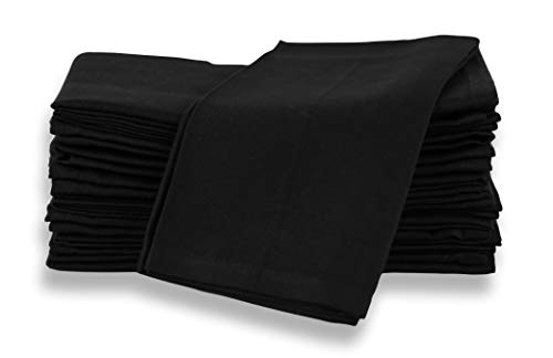 Amour Infini Cotton Napkins | 12 Pack | 18 X 18 Inch | 100% Ring Spun Premium Cotton | Perfect For Restaurants, Events And Dinne