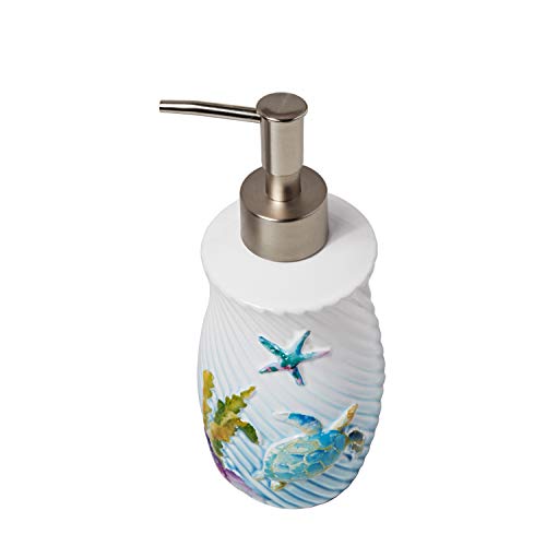 SKL Home by Saturday Knight Ltd. Watercolor Ocean Lotion/Soap Dispenser  Multicolored
