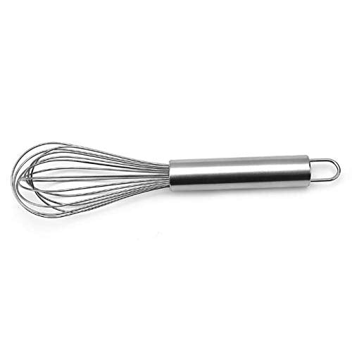 Aeyistry 8 Inch Stainless Steel Egg Whisk Multifunction Hand Egg Beaters Egg Stirring Mixing Whisk