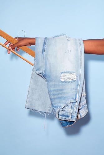 Bloomax German Technique, Trouser Pants Hangers With Non Slip Bar Smooth Finish, Wooden Hangers, 360 Hook- Ideal For Pants, Natu