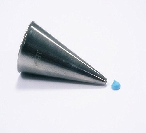 Jem Round Piping Nozzle Decorating Tip No. 2