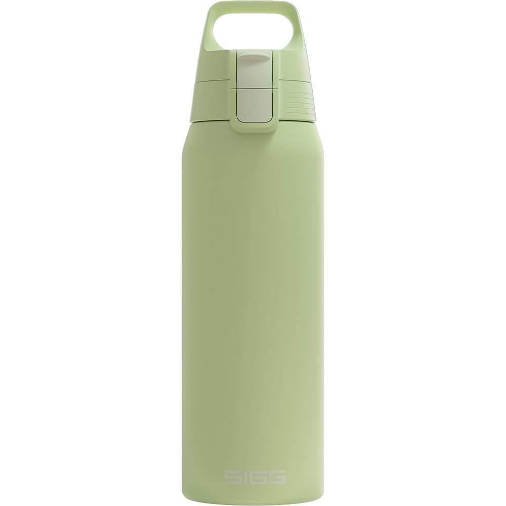 SIGG  Insulated Water Bottle  Shield Therm One Eco Green  Suitable For Carbonated Beverages  Leakproof  Dishwasher Safe  B