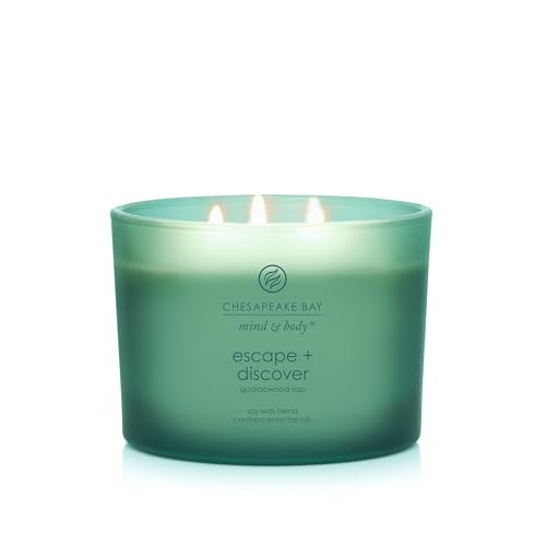 Chesapeake Bay Candle Escape + Discover 3-Wick Coffee Table Jar