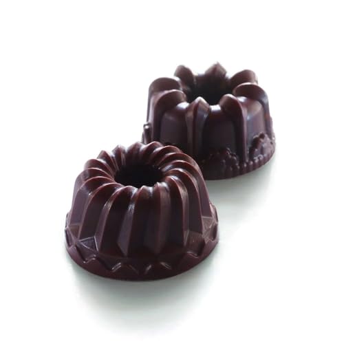 Silikomart Platinum Silicone Fantasia Chocolate Mold, Brown