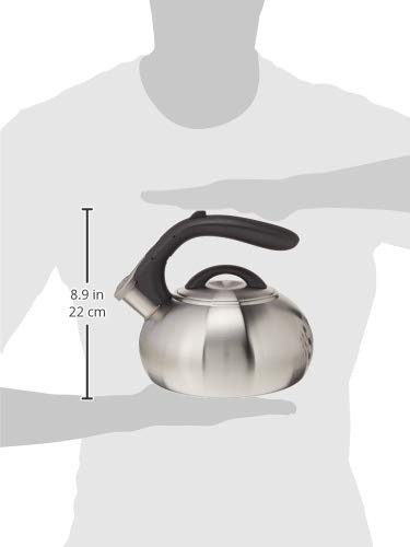 Supreme Housewares 2 Quart Stainless Steel Whistling Kettle (Creative)