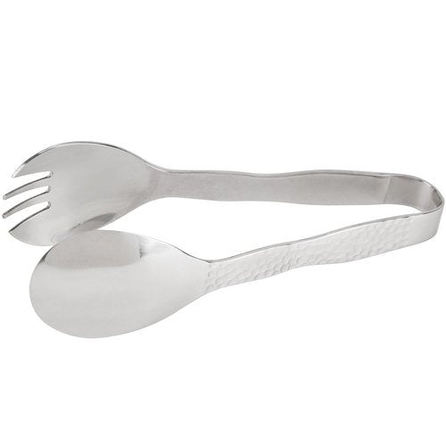 American Metalcraft Hm6Tng Stainless Steel, Hammered Serving Tongs, 6'' L