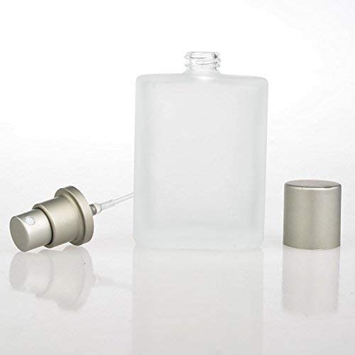 Enslz Frosted Glass Bottle Perfume Atomizer Refillable Spray Empty Perfume Bottle For Men And Women (50Ml)