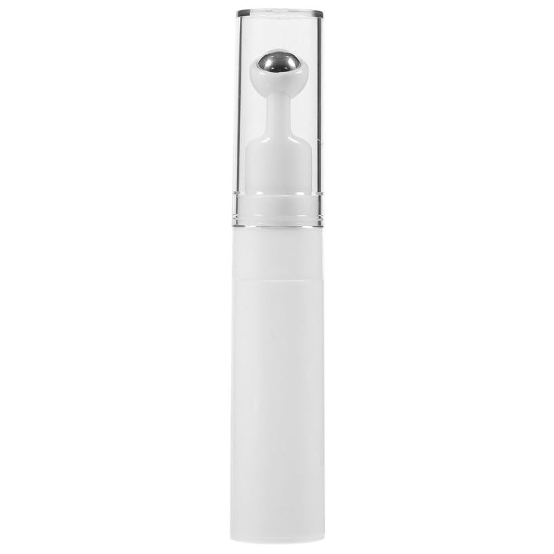 TOPPERFUN Refillable Eye Serum Bottle Roller Ball Applicator for Eye Cream Empty Serum Applicator Bottle Portable Travel Cosmeti