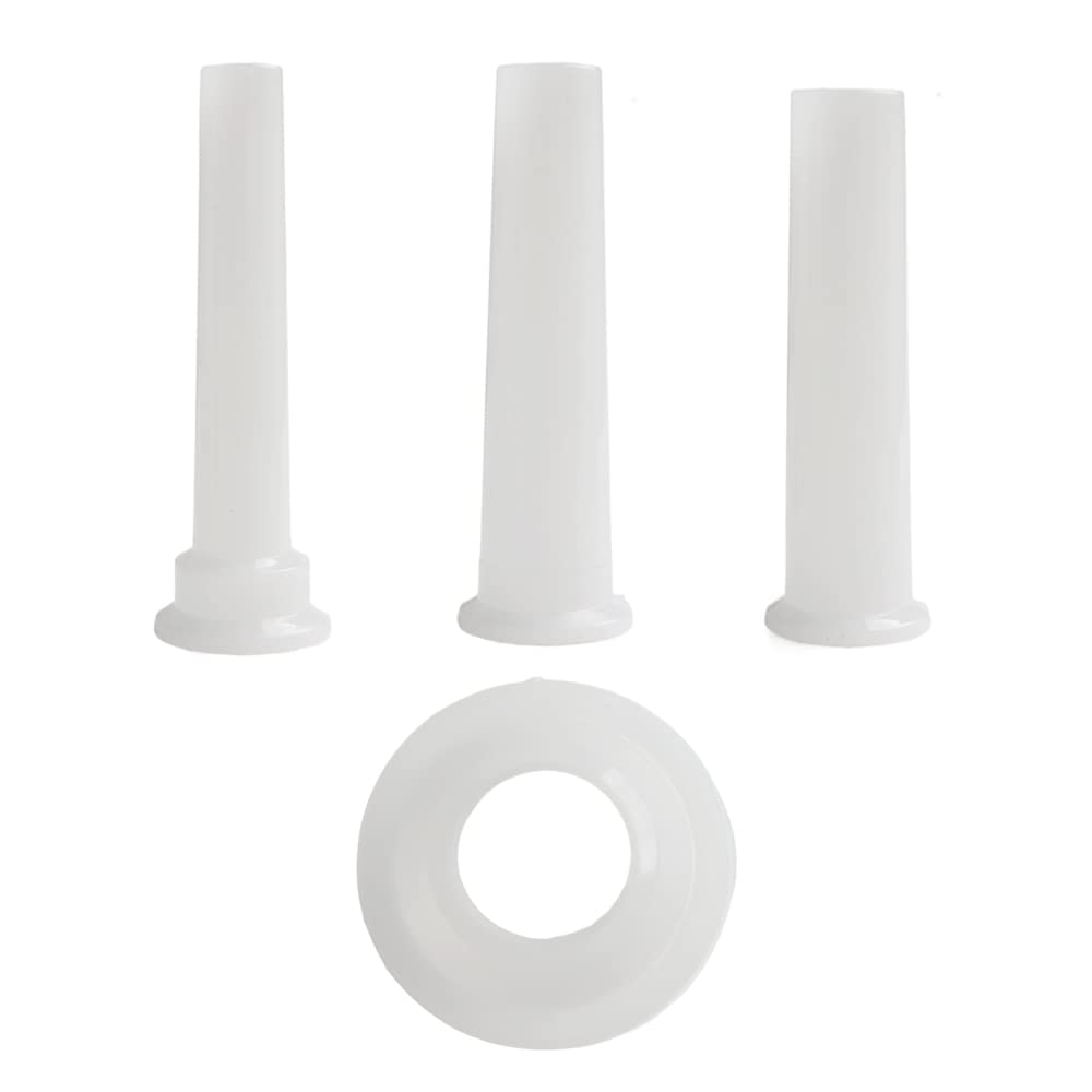 Ximimark 1 Pcs Food Grade Quality Meat Grinder Filling Meat Tube Sausage Tube Grinder Plastic Accessories Sausage Funnel Sausage