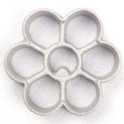 Honey-Can-Do Loose Small Daisy Rosette Iron, 0.5-Inches H X 2.81-Inches W