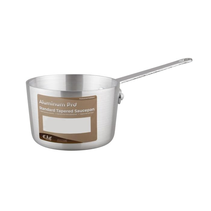 CAC China A9SA31 Aluminum Sauce Pan, 1.5 Qt.