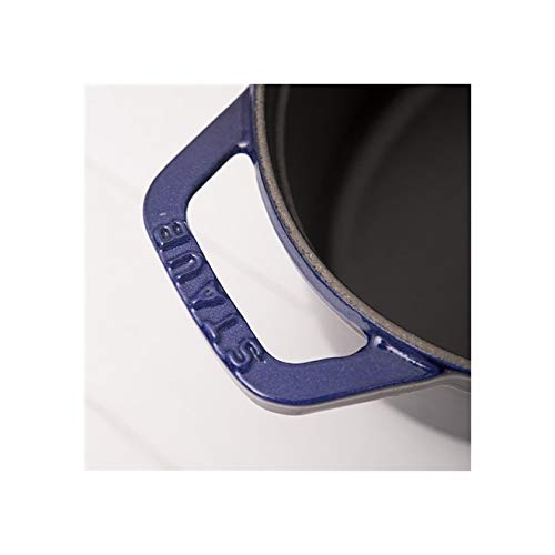 Staub 40510-283-0 Cocotte Round 24Cm Dark Blue