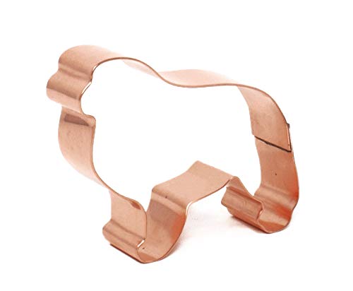 The Small Great Pyrenees Copper Cookie Cutter By The Fussy Pup