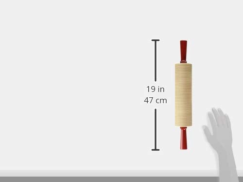 Bethany Housewares 420 Wood Rolling Pin Corrugated Bulk