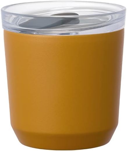 Kinto 20433 ToGo Tumbler, 8.5 fl oz (240 ml), With Plug, Coyote