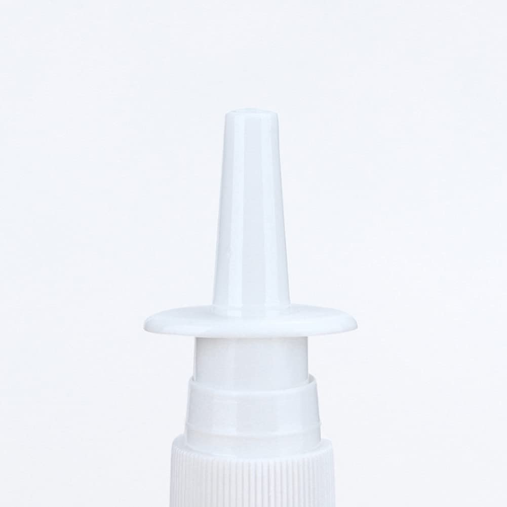 6 Pcs 10Ml/0.35Oz Empty Glass Nasal Spray Bottles Travel Refillable Bottles Cosmetic Makeup Storage Container Vials