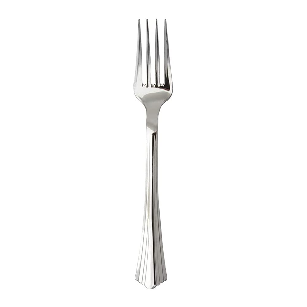 Reflections Bagged Plastic Cutlery Fork, Silver
