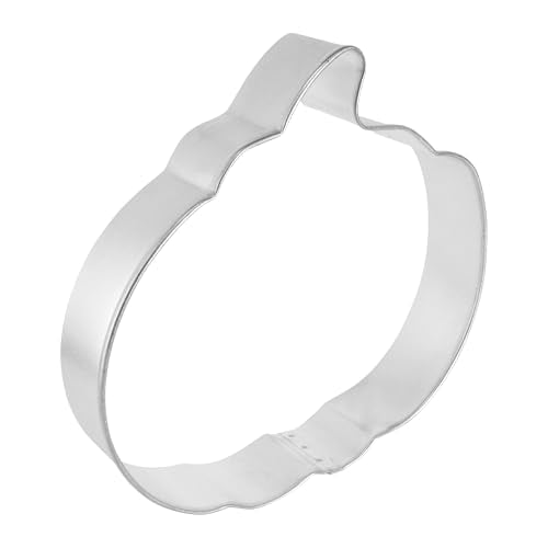 R&M Pumpkin 5'' Cookie Cutter In Durable, Economical, Tinplated Steel