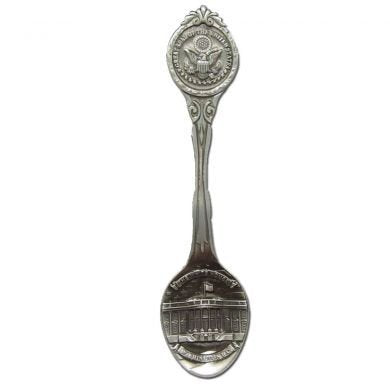 White House Pewter Collectors Spoon