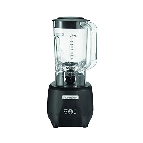 Hamilton Beach Commercial 908R 44Oz Bar Blender, 2 Speed, 1 Hp, Black (Hbb908R)