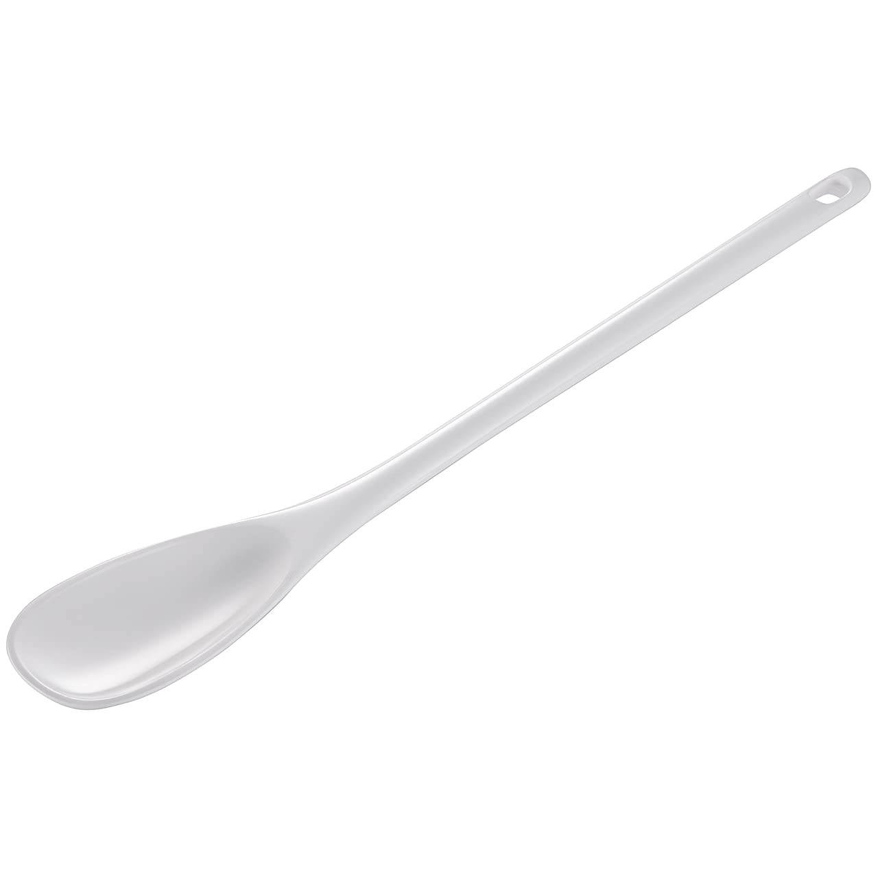 Gourmac 12'' Melamine Mixing Spoon - White