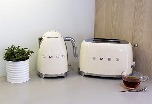 Smeg 2 Slice Retro Toaster (Cream)