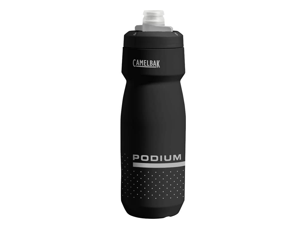 Camelbak Podium Bike Water Bottle 24Oz, Black