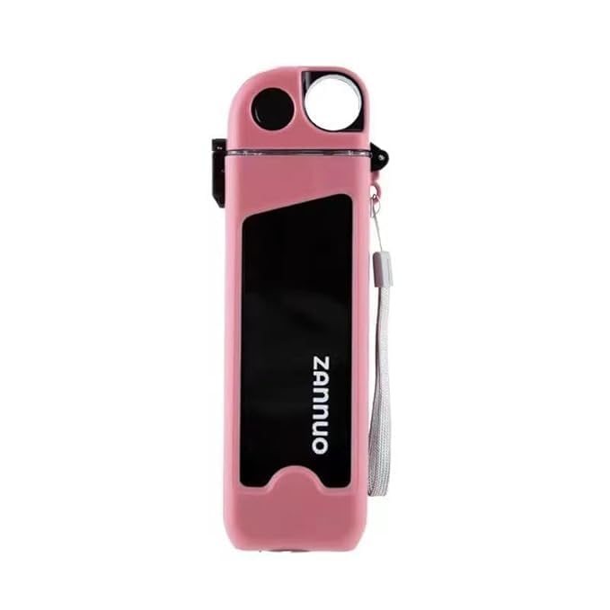 Swarn Products Portable Flat Water Bottle New, Plastic Leak Proof Square Water Cup, Summer Straw Sports Water Bottle, Suitable F