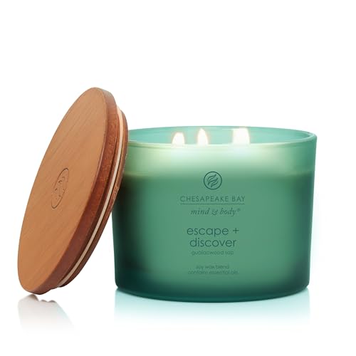 Chesapeake Bay Candle Escape + Discover 3-Wick Coffee Table Jar