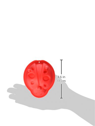 Ny Cake Ladybug Silicone Baking Mold,White