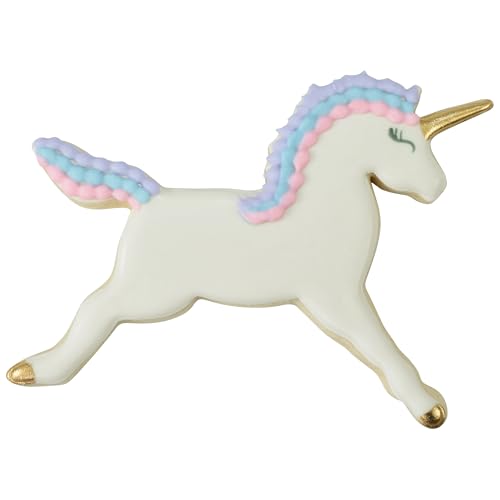 R&M Unicorn 4.5'' Cookie Cutter In Durable, Economical, Tinplated Steel