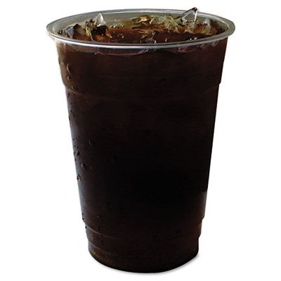 Eco-Products Inc C-9 Oz Clear Cup W/Greenstripe /Corn Plastic