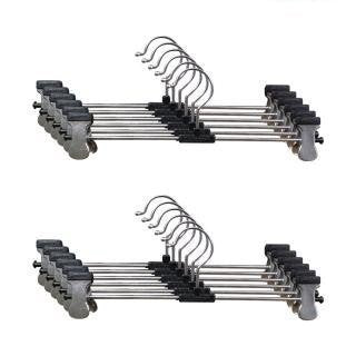 Vrct Steel Heavy Clip Hangers (Multicolour)  Set Of 24