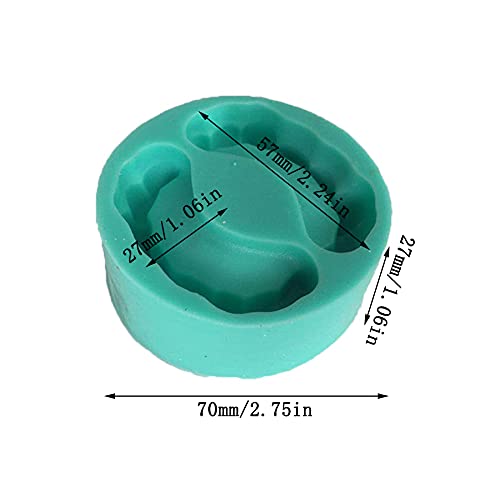 Cestony Vampire Tooth Silicone Molds For Diy Cake Fondant Biscuit Cookies Sugar Pudding Chocolate Hard Candies Dessert Decor