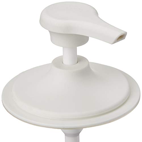 Jarware Soap Pump For Regular Mouth Mason Jars, 6'', White