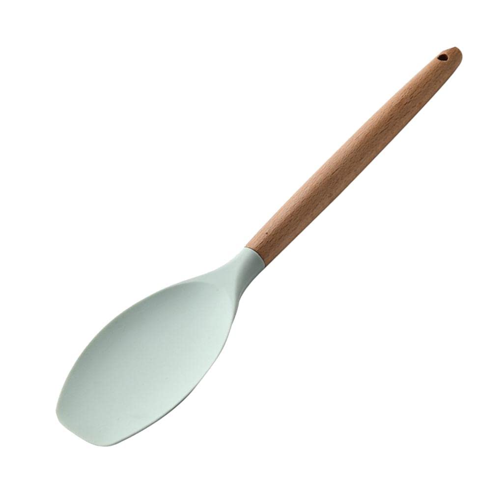 Bnf Silicone Non Stick Kitchen Cooking Utensil Set Wooden Handle Scoop|Home & Garden | Kitchen, Dining & Bar | Kitchen Tools & G