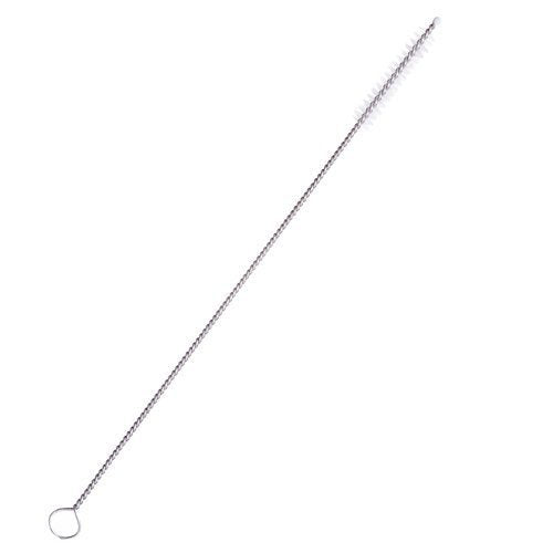 Honbay Straw Cleaner Brushes, Nylon Bristles Stainless Steel Handle, Nylon Skinny Pipe Tube Cleaner - 20 Piece Value Pack - 6 Mm