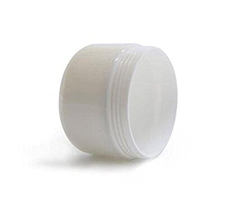 8 Oz (250G) White Plastic Jar With Dome Lid Refillable Make-Up Cosmetic Jars Empty Face Cream Lip Balm Lotion Storage Container