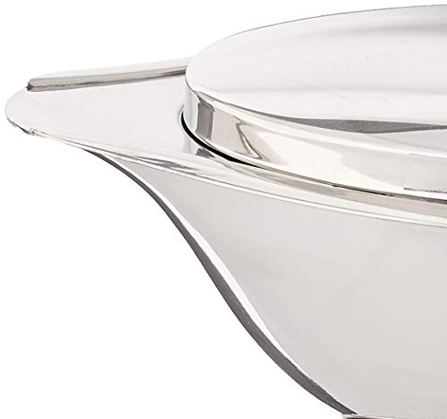 Fox Run Gravy Boat, 13.5 Ounce, Metallic