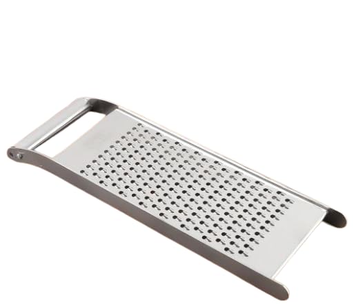Mystte Stainless Steel Grater | Ideal For Cheese Carrot, Ginger, Vegetable Slicer | Cheese Grater | Dishwasher Safe | Pack Of 1
