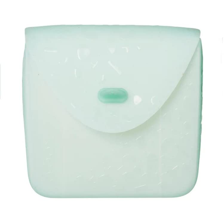 B.Box New Silicone Sandwich Pocket | Reusable Silicone Pouch, Bento Box Divider | Fits In Lunch Box | Microwave, Freezer & Dishw