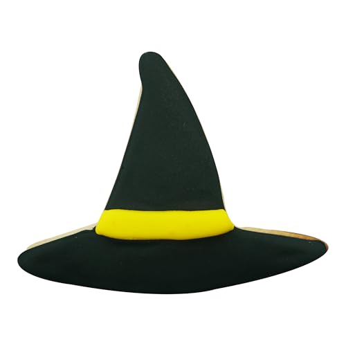 R&M Witch Hat 4.5'' Cookie Cutter In Durable, Economical, Tinplated Steel