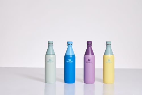 Stanley All Day Slim Bottle 20 Oz | Twist Off Lid With Leakproof Seal | Slim Design For Travel & Gym | Insulated Stainless Steel