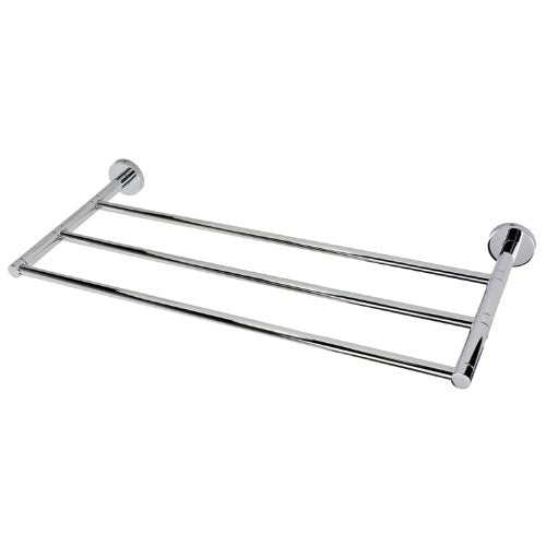 Gedy Fe44-13 Felce Wall Mounted Towel Shelf, Chrome