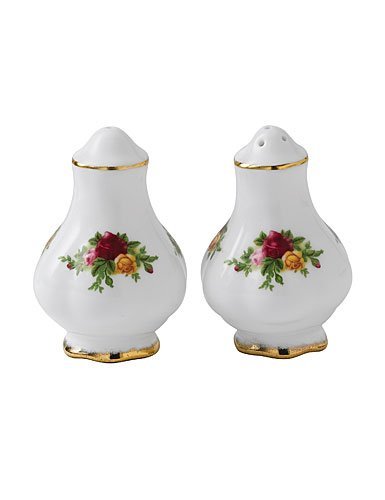 Royal Albert Old Country Roses 3-Inch Salt and Pepper Set